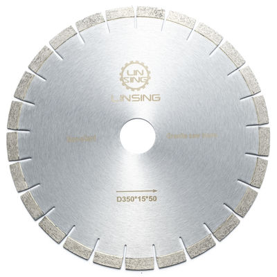 12" 14" Expédition rapide Lamelle de scie circulaire pour la coupe de pierre sur la machine de coupe de pont