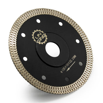 Disque de coupe recouvert de diamants de couleur personnalisée 140 pour la coupe et le meulage de pierre