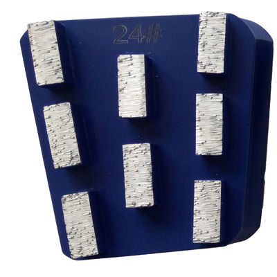 Style Metal Bond 8 Segments Francfort Bloc de meulage de diamants pour le meulage de surface de marbre