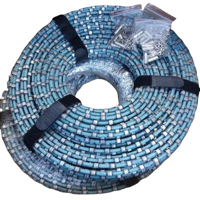 Coupe de la scie à fil de diamant en plastique à perles de 8,3 mm pour le carréage et le profilage de blocs de granit
