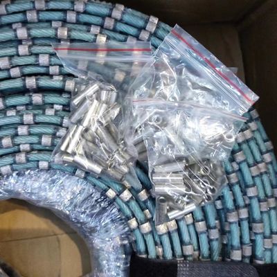Coupe de la scie à fil de diamant en plastique à perles de 8,3 mm pour le carréage et le profilage de blocs de granit