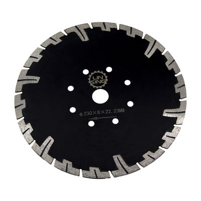 Disque de coupe de pierre personnalisé avec support OBM type T protection des dents outils diamantés