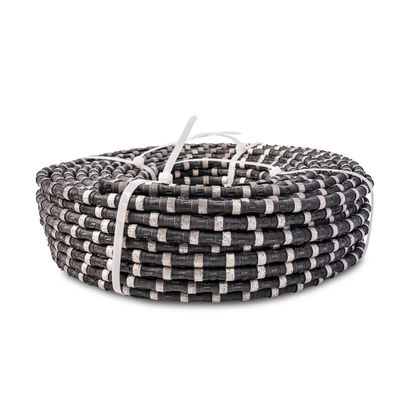 11.5 mm Sère à fil de diamant pour les carrières de granit Vitesse de coupe 10-30 m2/h Durée de vie 20-40 m2/h