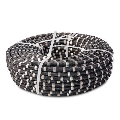 11.5 mm Sère à fil de diamant pour les carrières de granit Vitesse de coupe 10-30 m2/h Durée de vie 20-40 m2/h