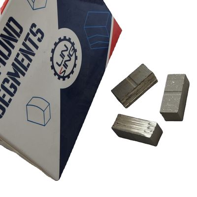 Poudre de diamant 1,2 mètre à lame unique Segment de diamant pour la coupe de marbre en Europe