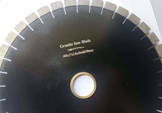 Artisanat de la fabrication du frittage Lamelle de scie non déchiquetée et durable pour la découpe du granit