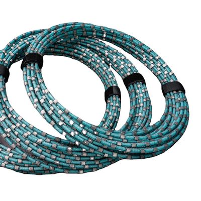 Scie de profilage de câbles en granit de 7,3 mm personnalisée avec outil de découpe de fil de diamant