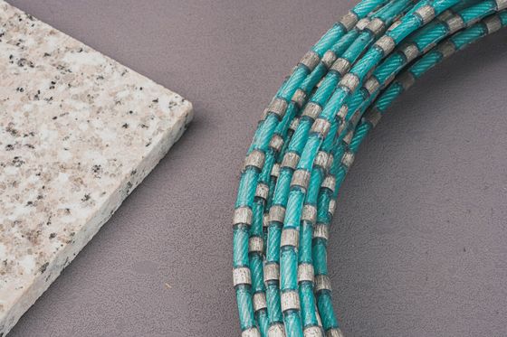 Scie de profilage de câbles en granit de 7,3 mm personnalisée avec outil de découpe de fil de diamant