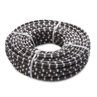 Longue durée de vie Sère à fil de caoutchouc diamanté pour les carrières de granit Matériau de coupe D12.0 mm