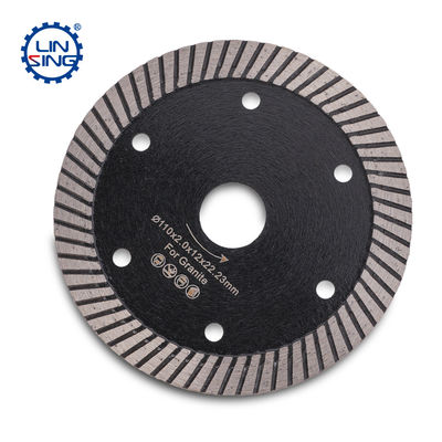 Outils diamantés 5" lame de coupe circulaire pour une vitesse de coupe élevée et une coupe turbo lisse
