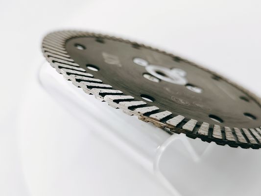 Disque turbo diamanté 230 mm pour la découpe rapide des plaques de pierre, des carreaux et de la porcelaine céramique