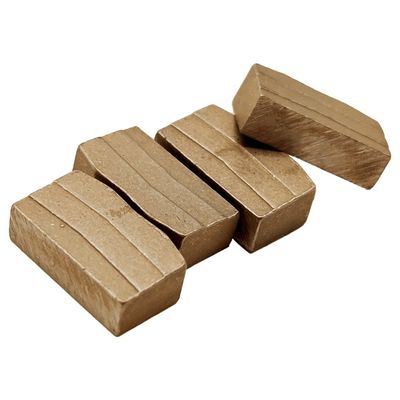Linsing Diamond Sandstone Segment de coupe Conseils de lame de coupe Segment 24 * 7.6/8.4 * 15 mm