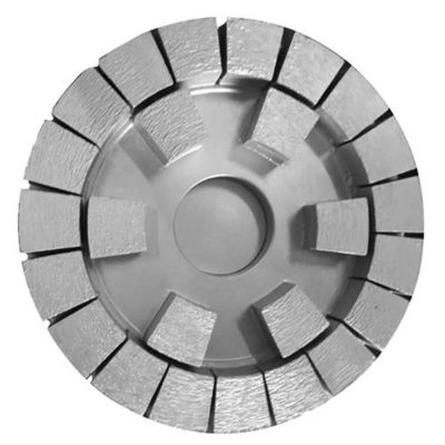 Poudre métallique roue satellite diamantée pour le polissage de la dalle de granit 130 mm personnalisé
