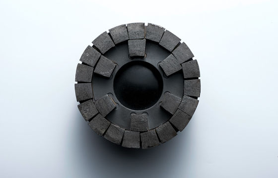 Poudre métallique roue satellite diamantée pour le polissage de la dalle de granit 130 mm personnalisé