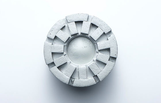 Poudre métallique roue satellite diamantée pour le polissage de la dalle de granit 130 mm personnalisé