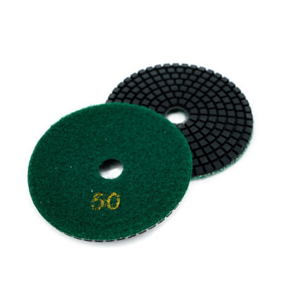 Des plaquettes de polissage en résine de diamant flexibles pour le granit, le marbre, la pierre de quartz Midstar 100 mm