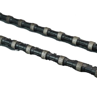 support personnalisé OEM caoutchouc diamant fil de fer pour la carrière de l'exploitation minière marbre granit