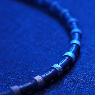 support personnalisé OEM caoutchouc diamant fil de fer pour la carrière de l'exploitation minière marbre granit