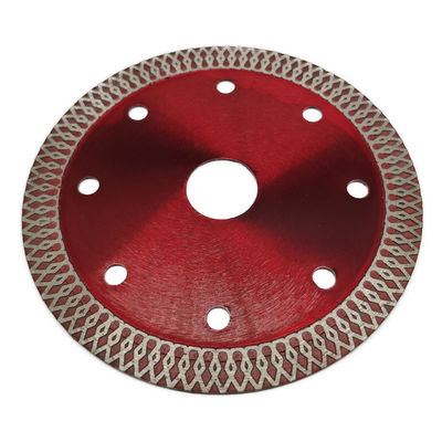 Bon rendement 7 pouces outils diamant X Mesh Turbo Disc de coupe pour le type de procédé de presse à chaud