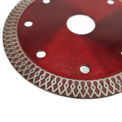 Bon rendement 7 pouces outils diamant X Mesh Turbo Disc de coupe pour le type de procédé de presse à chaud