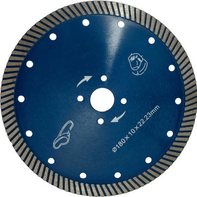 Disque de meulage de béton turbo à maillage X en acier allié en poudre de diamant de 7 pouces pour le granit de marbre