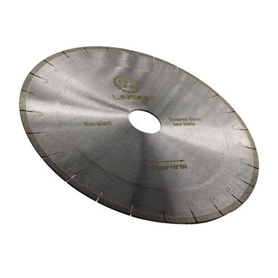 Finition revêtue de Ti 350 mm J type Lamelle de scie diamantée pour la découpe de Dekton sans éclaboussure