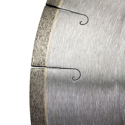 Finition revêtue de Ti 350 mm J type Lamelle de scie diamantée pour la découpe de Dekton sans éclaboussure