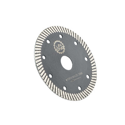 Bon prix Disque de coupe diamant pour carreaux de béton métallique 44T Dents 5in Longueur de lame