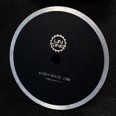 300 mm 350 mm 400 mm revêtue de Ti 144 dents Granite scie lame de coupe pour la finition