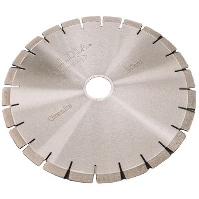 300 mm 350 mm 400 mm revêtue de Ti 144 dents Granite scie lame de coupe pour la finition