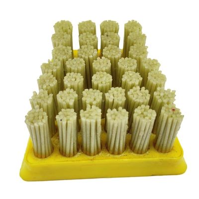 Brosses de polissage au diamant en résine AP-DBR-FI-03 avec support personnalisé OEM