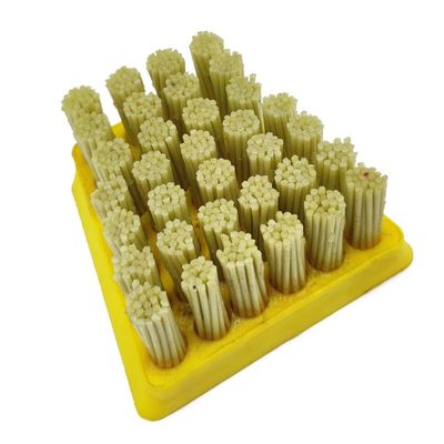 Brosses de polissage au diamant en résine AP-DBR-FI-03 avec support personnalisé OEM