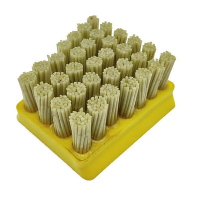 Brosses de polissage au diamant en résine AP-DBR-FI-03 avec support personnalisé OEM