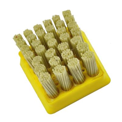 Brosses de polissage au diamant en résine AP-DBR-FI-03 avec support personnalisé OEM