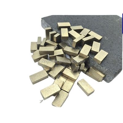 Segment de diamants de scie à bande pour machine de découpe de marbre Trapézoïdale et personnalisable