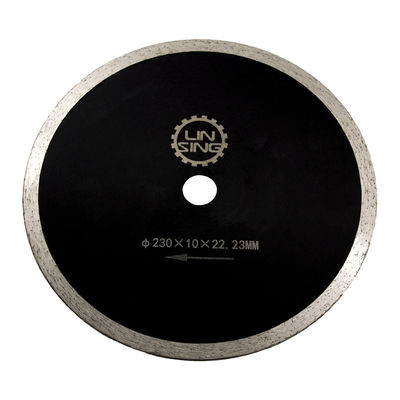 Type de procédé Disque de découpe au diamant de polypropylène soudé au laser de 105-230 mm pour la découpe à sec