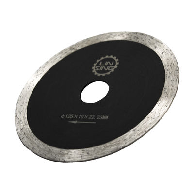 Type de procédé Disque de découpe au diamant de polypropylène soudé au laser de 105-230 mm pour la découpe à sec