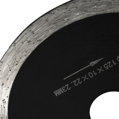 Type de procédé Disque de découpe au diamant de polypropylène soudé au laser de 105-230 mm pour la découpe à sec