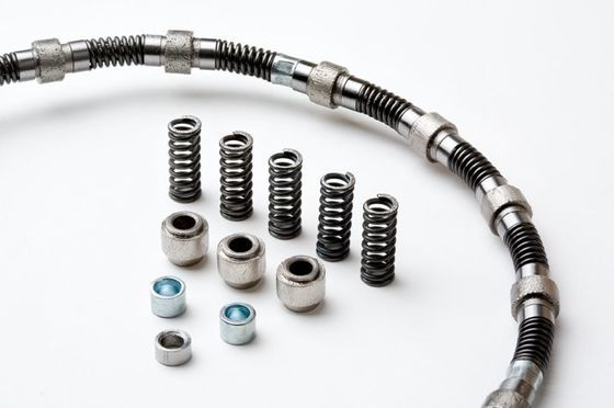 Pièce à connexion en plastique à fil diamanté pour la découpe de blocs de granit Diamètre D7.3/D6.3 mm