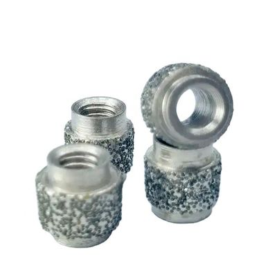 Perles de coupe à sec électroplatées en pierre-béton-diamant pour la scie à fil de carrière