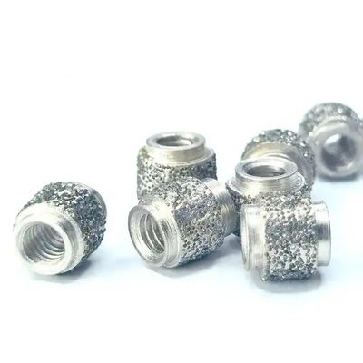 Perles de coupe à sec électroplatées en pierre-béton-diamant pour la scie à fil de carrière