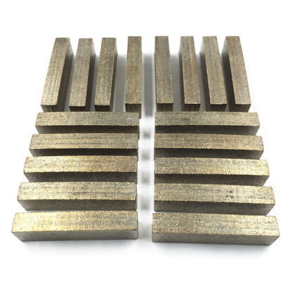 1000-1200-1600 mm LINSING de lame 24*9*13 mm Segments de diamants pour la coupe de la pierre de granit
