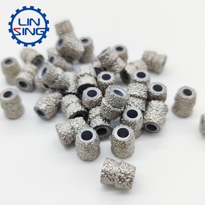 Perles de coupe à sec électroplatées en pierre-béton-diamant pour la scie à fil de carrière