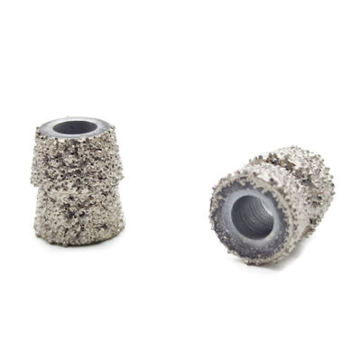 Pièces de scie à fil de diamant à double barbe brasées sous vide pour la découpe de granit