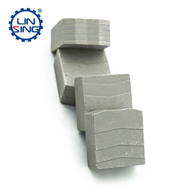 Grande adaptabilité Segment de diamant pour la coupe de basalte Segment de hauteur 13/15/20 mm