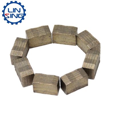 800 mm de pointe de lame Segments de diamants pour la découpe à lame unique de la calcaire