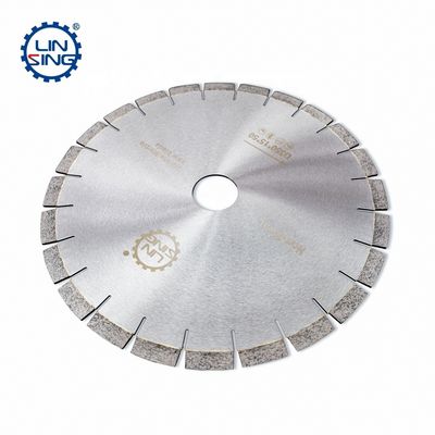 Finition Lamelle diamantée revêtue de Ti pour la découpe de marbre et de granit Disque en U de 14'