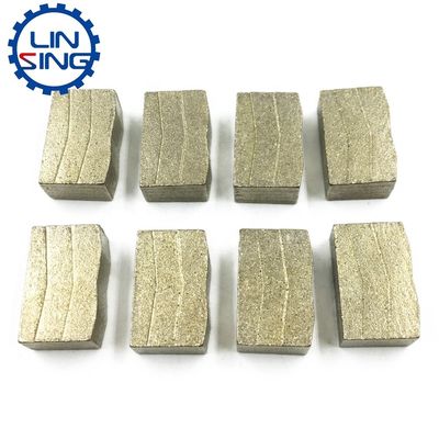 800 mm de pointe de lame Segments de diamants pour la découpe à lame unique de la calcaire