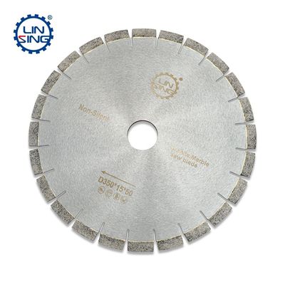 Finition Lamelle diamantée revêtue de Ti pour la découpe de marbre et de granit Disque en U de 14'