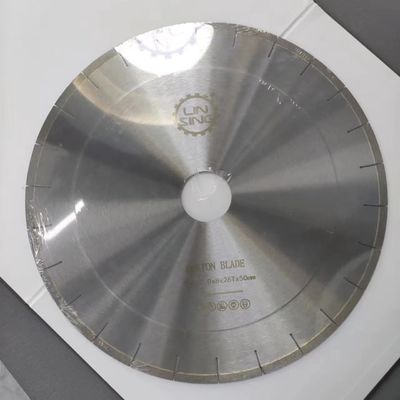 Blade de scie diamantée à fente en U de 350 mm Dekton pour support personnalisé et coupe garantie